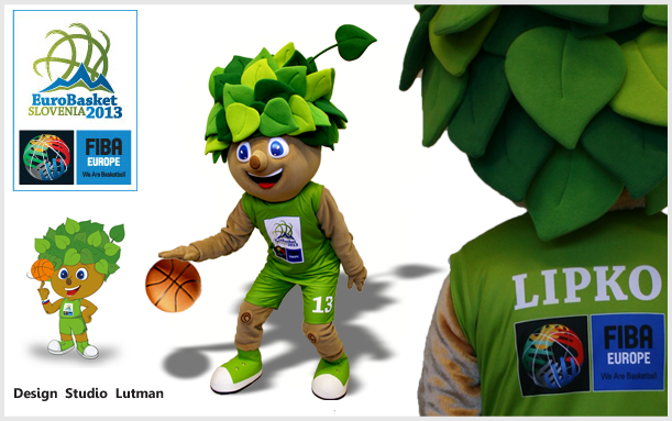 MASKOTA EUROBASKET LIPKO