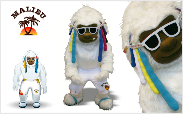 MASKOTA MALIBU YETI